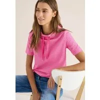 CECIL Kurzarmshirt in Two-Tone-Optik