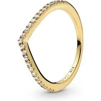 Pandora Fingerring Pandora Funkelnder Wishbone Ring 168758C01 Damenring