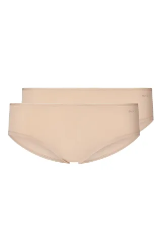 SKINY - Skiny Damen Panty 2er Pack Micro Advantage beige - Gr. - 40