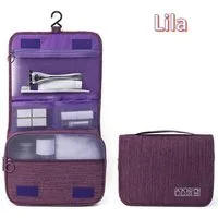 Blusmart Kosmetiktasche Reise Make-Up Taschen Frauen (Hängende Trocken- und Nasstrennungs-Aufbewahrungstasche, Wasserdichter Kulturbeutel), Für die tragbare Aufbewahrungstasche auf Reisen