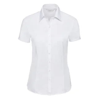 Russell Collection - Hemd für Damen kurzärmlig ()