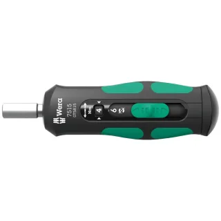 Wera 7515 Kraftform Safe-Torque Speed Drehmomentschraubendreher, 2-6 Nm - 05075815001