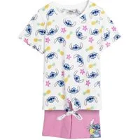 Cerda Jogginganzug Disney Stitch Kinder Set French Terry Jogger – Sweat-Set für Unisex (Short & T-Shirt)