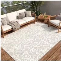 Tapiso Outdoorteppich PATIO, rechteckig, Höhe: 6 mm, In- & Outdoorteppich, Pflegeleicht für Garten, Terrasse, Balkon, Küche