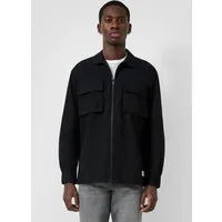 QS Hemdjacke Hemd Overshirt in Ribstop