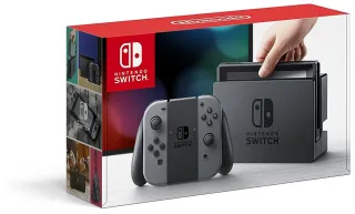 Nintendo Switch Konsole grau