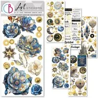 Ciao Bella Sticker Celestial, 12 x 26 cm, 5 Blatt