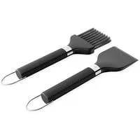 Premium Reinigungsset für Holzpelletgrills, Bürste 2-teilig