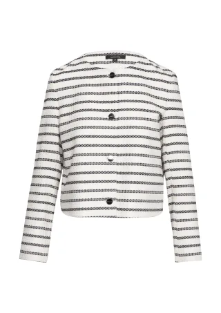 comma - Indoor-Jacke blau - Gr. - 42