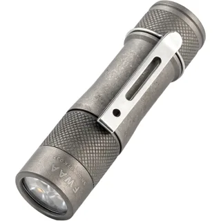 Lumintop FWAA 1600LM Titanium Stonewashed EDC Flashlight 14500 Three Beads Strong Light Mini LED Torch Waterproof EDC To