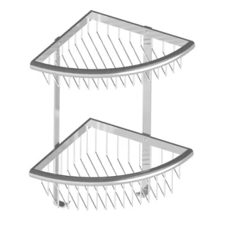HSK Duschkorb Premium Eckmodell, 2-teilig, 100063 100063