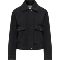 ONLY Kurzjacke ONLKIKI-MONI SHORT JACKET PNT Kunstfaser