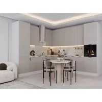 ROYAL24_MARKT Winkelküche - 310 x 290 cm Sorento – KU-S34 – Ohne Arbeitsplatte & Elektrogeräte, (Komplett set), Beste Güte - Innovativ - Modern