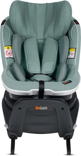 HTS BeSafe iZi Turn i-Size Sea Green Mélange 6 Monate - 4 Jahre