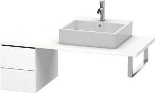 Duravit L-Cube Unterschrank für Konsole Weiß Matt 320x547x400 mm - LC583501818 LC583501818