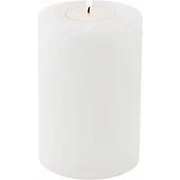 EDZARD Stumpenkerze Cornelius Ø 8 cm, (H 12 cm) Stumpenkerzen-Optik, Dauerkerze für Teelichter