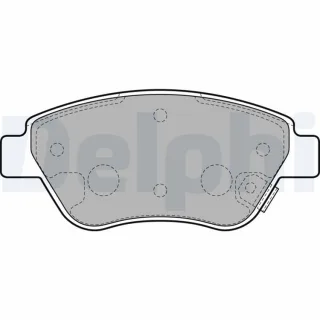 Delphi Bremsbel?ge vorne Opel Adam 1,4