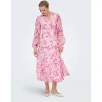 ONLY Maxikleid ONLMIRIAM (1-tlg) Drapiert/gerafft