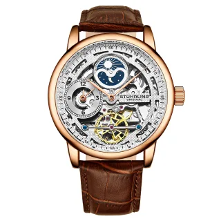 Rose Gold und Braun Automatik 42mm