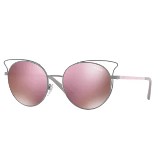 Metall-Sonnenbrille mit runder Form VO4048 Frauen