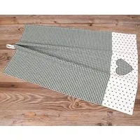 matches21 HOME & HOBBY Geschirrtuch Geschirrtuch LISE Landhaus 50x70 2 Farben, (1-tlg)