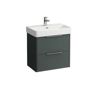 Laufen BASE für PRO S Waschtisch-Unterbau H4022121102661 57x36x53cm, 2 Schubladen, verkehrsgrau