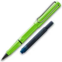 LAMY Tintenroller LAMY Tintenroller Safari Grün ROLL-INK Füller ergonomisch mit löschbar