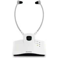 TechniSat STEREOMAN ISI 3 Funk-Kopfhörer (kabelloser Funkkopfhörer, inkl. Akku, mit Transmitter/Ladestation)