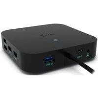 USB-C Dual Display Docking Station, Dockingstation schwarz, Power Delivery, USB-C, DisplayPort