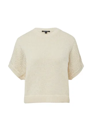 comma - Strickpullover creme - Gr. - XS