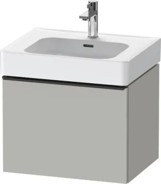 Duravit D-Neo Waschtischunterbau wandhängend Betongrau Matt 584x452x440 mm - DE42760BD070000 DE42760BD070000