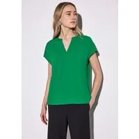 STREET ONE Hemdbluse aus softer Viskose