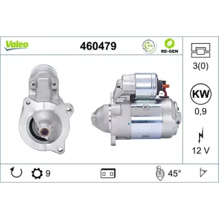 Valeo Starter Renault 12 4 5 6 7 Estafette Trafic