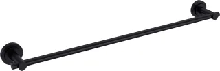 Neuesbad Serie 400 Wandmontage Handtuchhalter, Schwarz NB1DEADTN6211