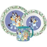 Bluey Kindergeschirr-Set Bluey Tropical Essgeschirr, set mit 265 ml