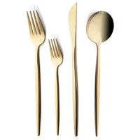 Karaca Besteck-Set Karaca Bella Shiny Gold V2 Besteckset 24-tlg für 6 Pers.