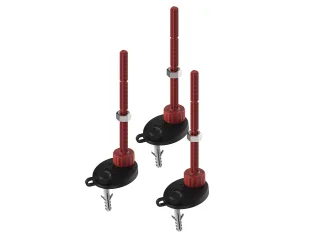 Tece drainprofile Montagefüße , 674000 674000