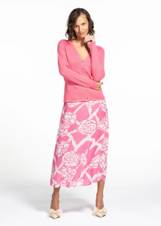 (THE MERCER) N.Y. - Cardigan flamingo - Gr. - 34