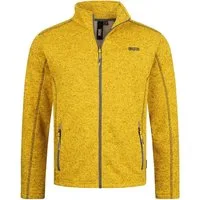 DEPROC Active Fleecejacke YORKTON V MEN weiche Fleecejacke in traditioneller Optik