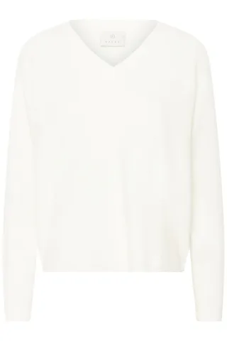 Strickpullover KAniel Baggy fit white