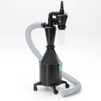 greate. Absauganlage 2-Stufen Zyklonabscheider mit Behälter 17 Liter - Zyklon Absaugung, (2-Stufen Zyklonabscheiderinklusive 17 Liter Sammelbehälter)