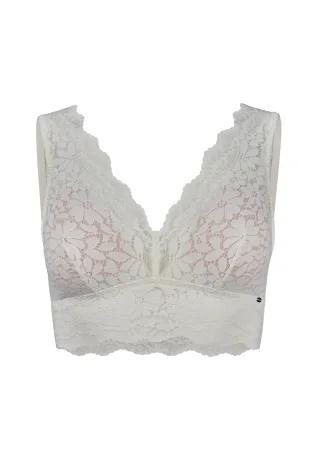 SKINY - SKINY Damen Bustier herausn. Pads Wonderfulace ivory - Gr. - 42