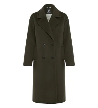 Fuchs Schmitt - Wollmantel green - Gr. - 44