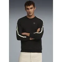 PUMA Langarmshirt ESS ELEVATED CREW TR Regular Fit, Langarm, sportlicher Stil, Rundhalsausschnitt