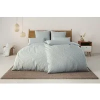 LeGer Home by Lena Gercke Bettwäsche Linnea, Renforcé, 3 teilig, aus 100% Baumwolle, Streifendesign