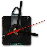 McPower Quarzuhr Funk-Quarzuhrwerk "FQU-5005" Metall-Zeiger springe