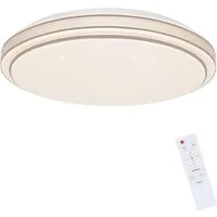 ZMH LED Deckenleuchte Wohnzimmer Deckenlampe Sternenhimmel Deckenlampe Modern Flur, Augenschutz, LED fest integriert, 3000-6500K, LED fest integriert