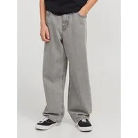 Jack & Jones Junior Relax-fit-Jeans JJIALEX überzeugt durch Komfort und hohe Taille unifarben, modisch, relaxed fit, Denim