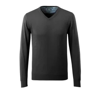 MASCOT Herren Strickpullover FRONTLINE Schwarz XL - 50635-989-09-XL
