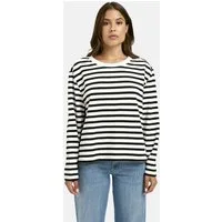 Smith & Soul Sweatshirt mit Label-Aufnäher, Rundhals
